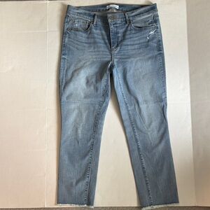 LOFT Light Blue Ankle Jeans